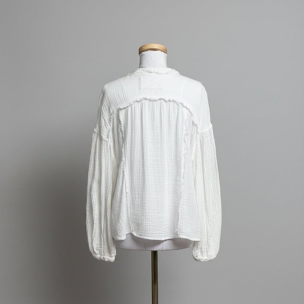 We The Free white blouse, size XS
