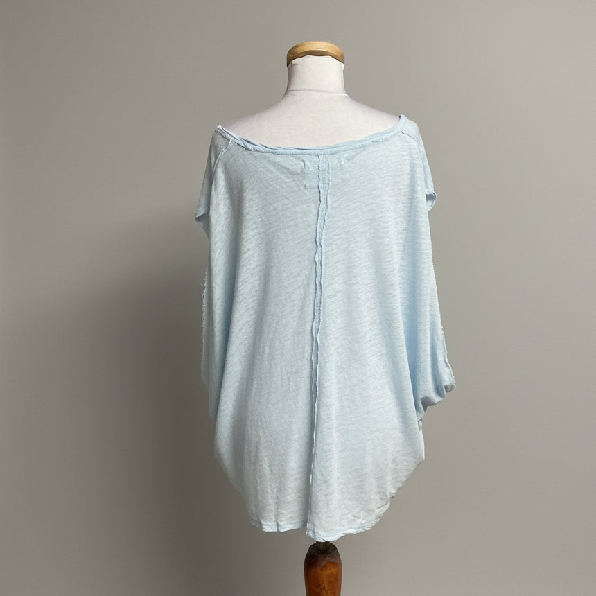 We The Free light blue top, size XL, NEW WITH TAGS!