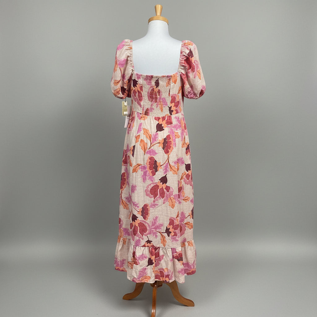 London Times magenta floral Kristin dress, size 10, NEW WITH TAGS!