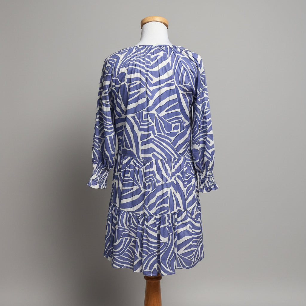 Rails blue and white Sia dress in Island Waves print, size XS