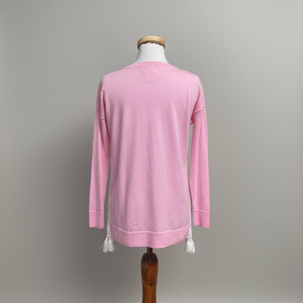 Lilly Pulitzer pink Damara Coolmax sweater, size XXS