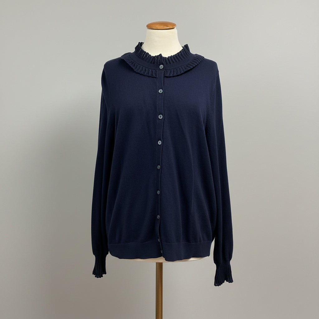Boden navy cardigan, size 12, NEW WITH TAGS!