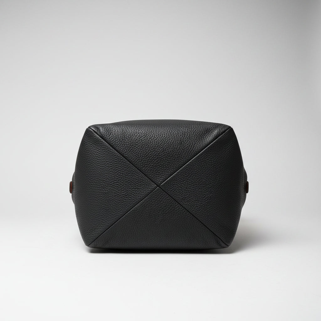 Bruno Magli black and orange geometric bag, LIKE NEW!