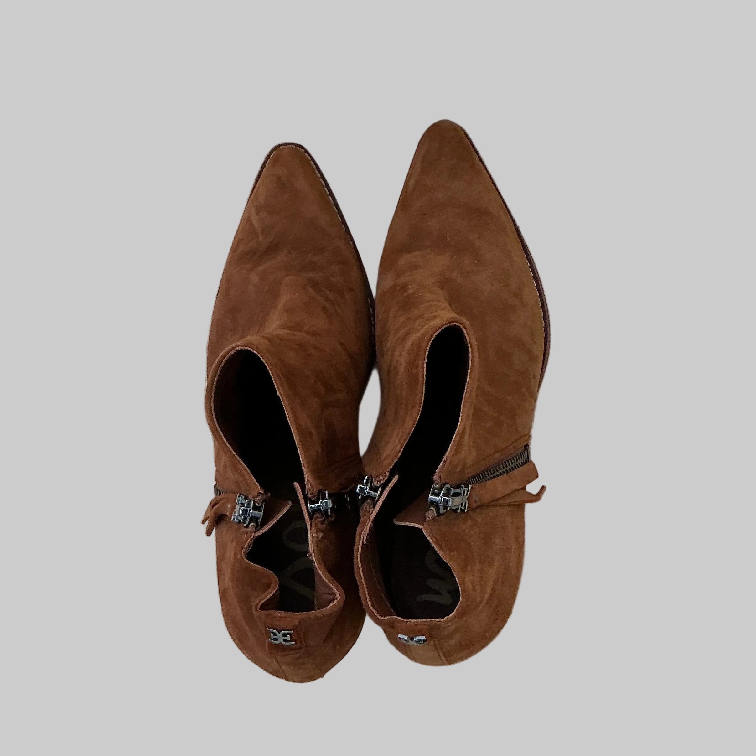 Sam Edelman saddle suede bootie, Size 6.5