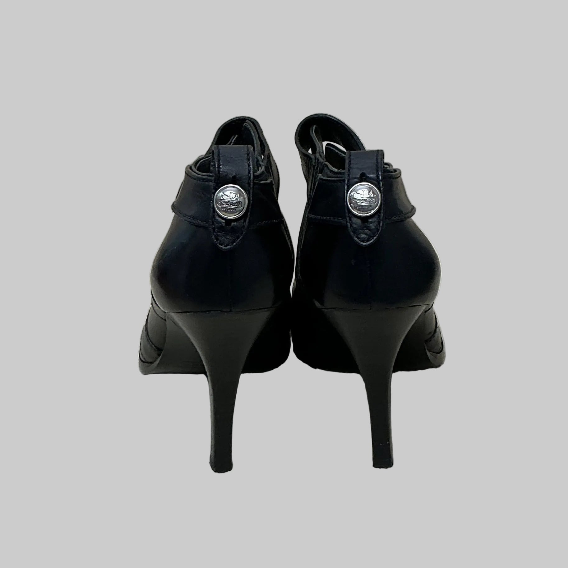 Coach black leather Brandie bootie, Size 7