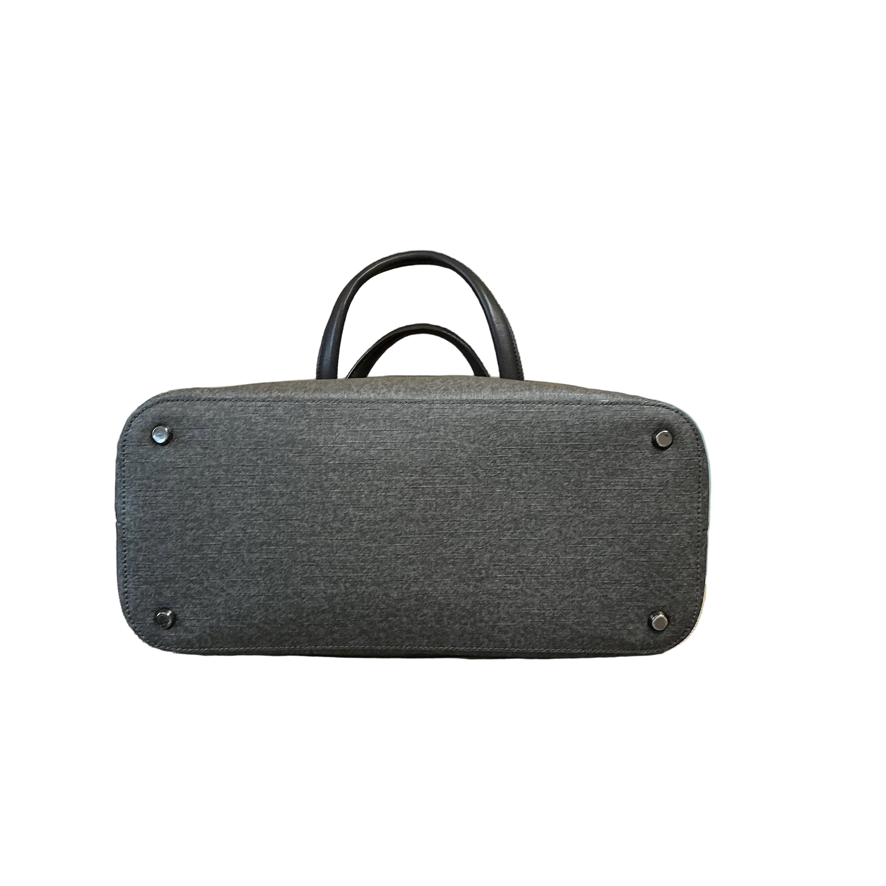 Tumi gray commuter briefcase handbag
