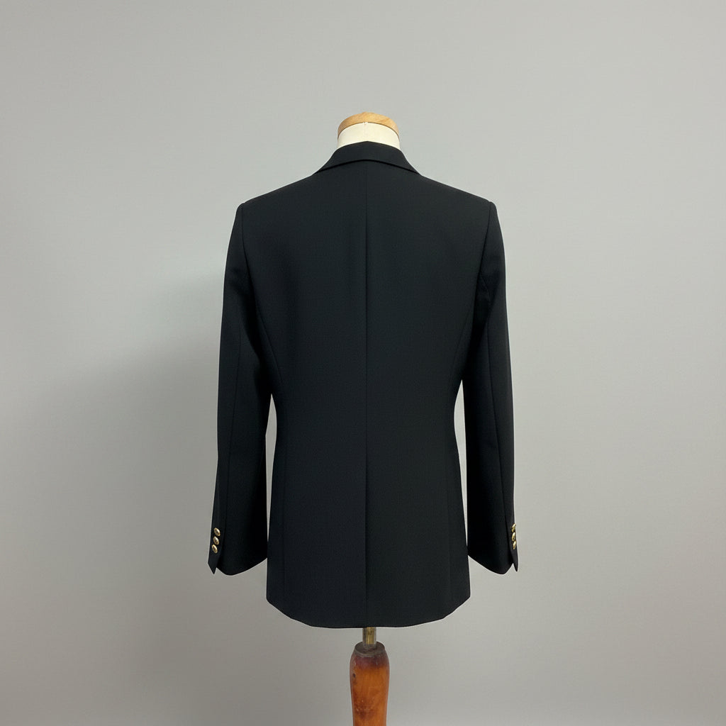 Tuckernuck black Diana blazer, size M