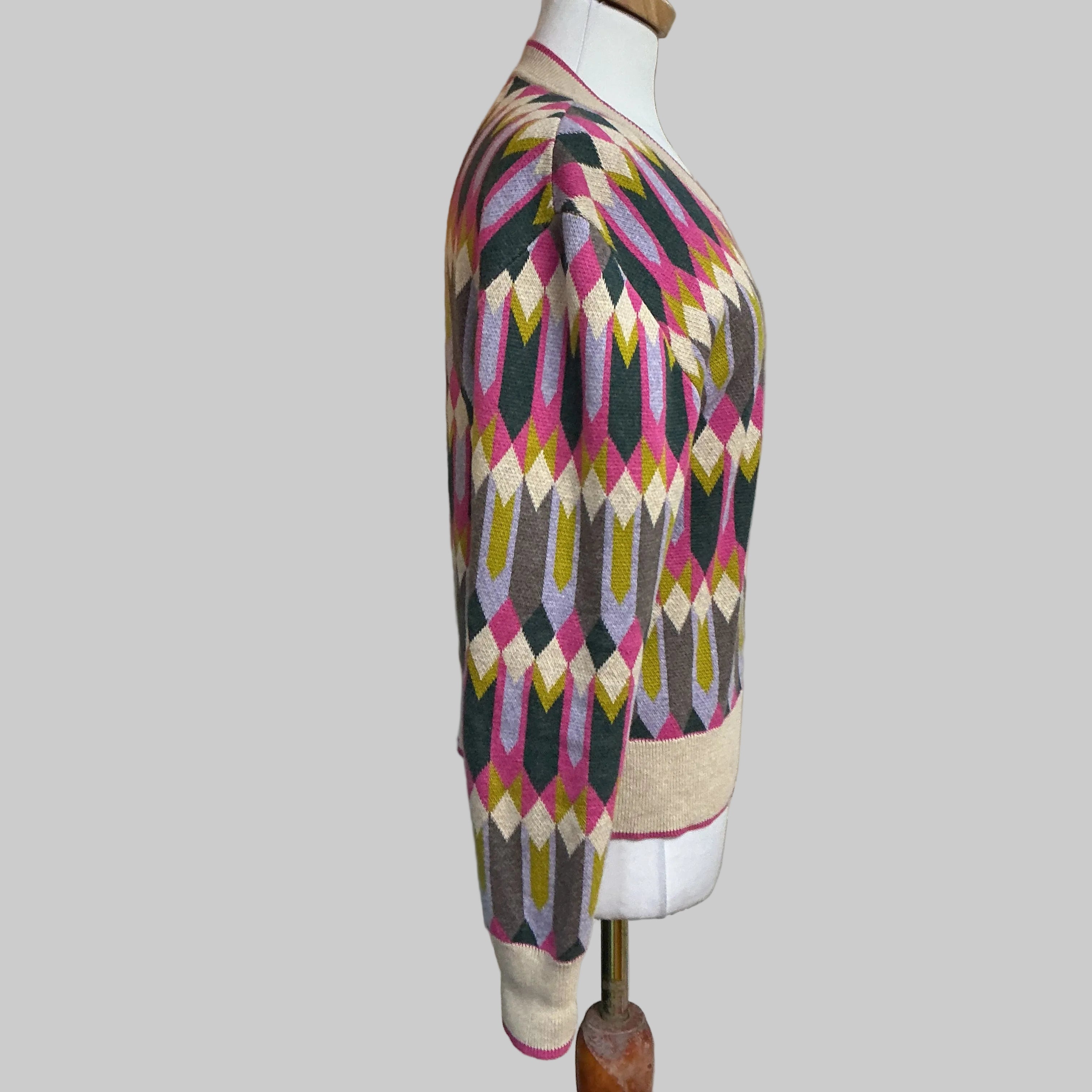 Suncoo multi-color stripe Pheana sweater, size M