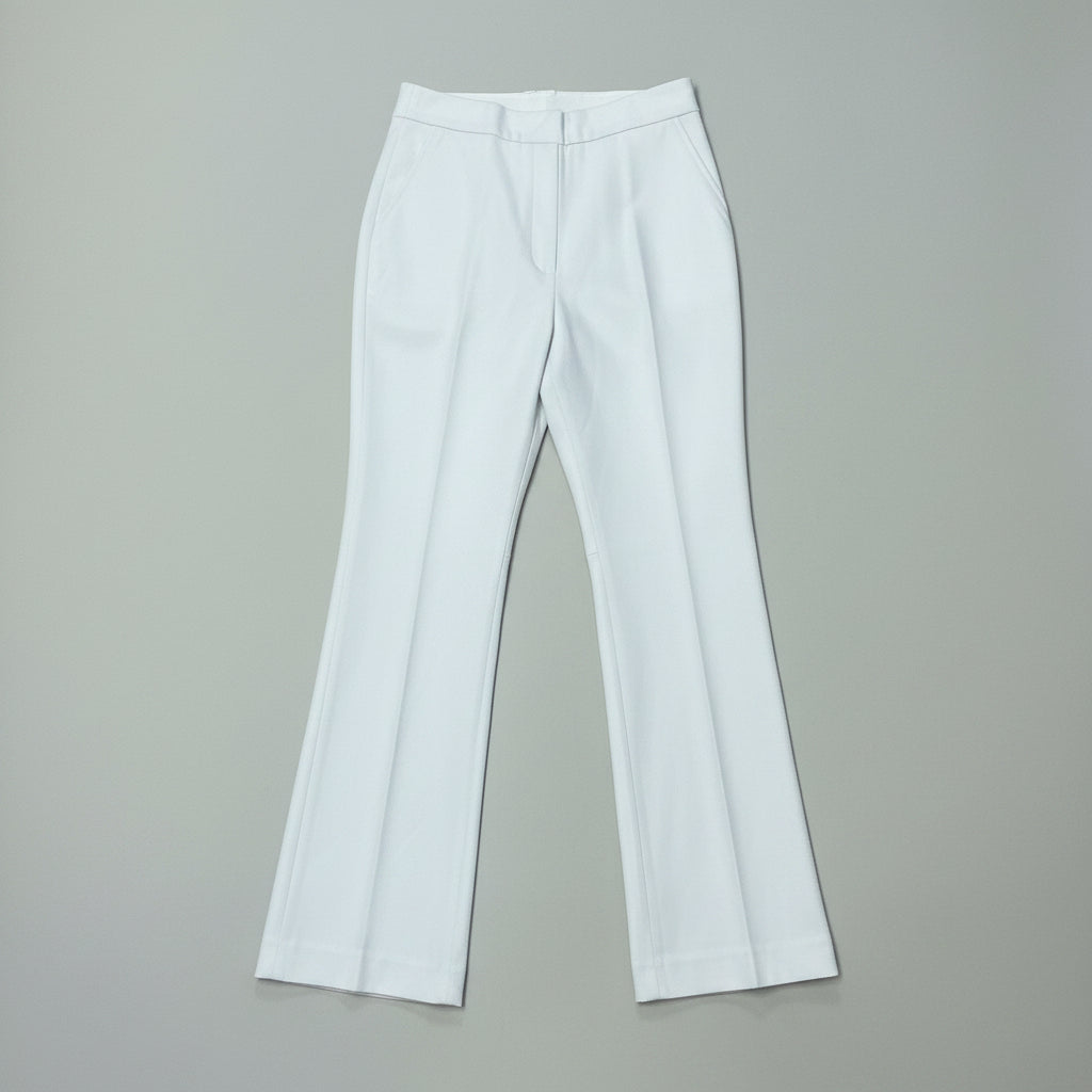 Spanx white flare pants, Size M, NEW WITH TAGS!