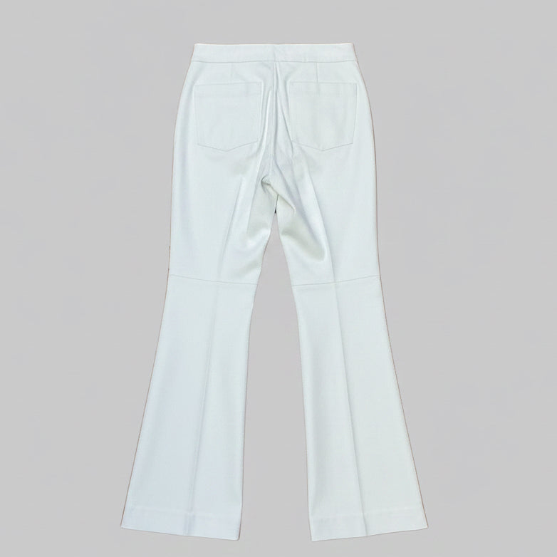 Spanx white flare pants, Size M, NEW WITH TAGS!