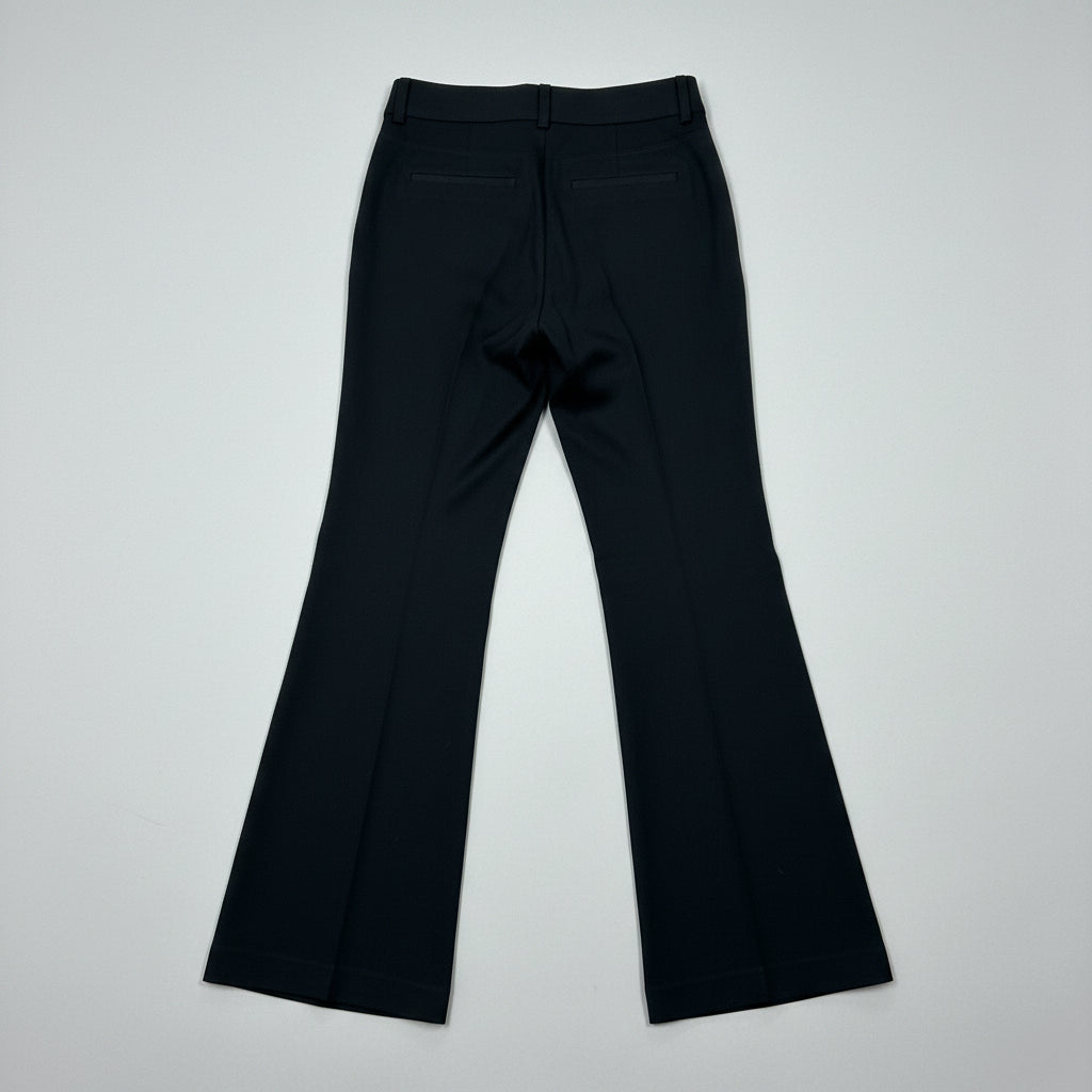 Spanx black flare leg pants, Size M