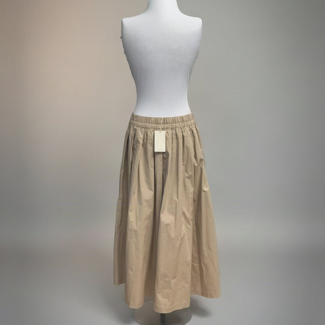 Rue Sophie khaki maxi skirt, Size M, NEW WITH TAGS!