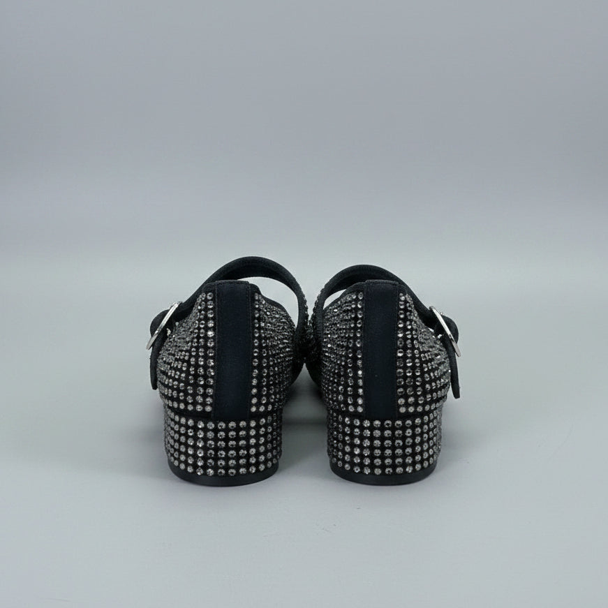Veronica Beard black and crystal Cade mary jane shoes, size 6, NEW WITHOUT BOX!