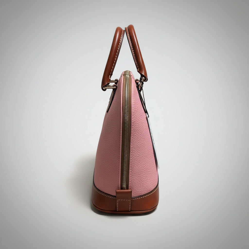 Dooney & Bourke pink and brown Dome satchel, NEW WITH TAGS!