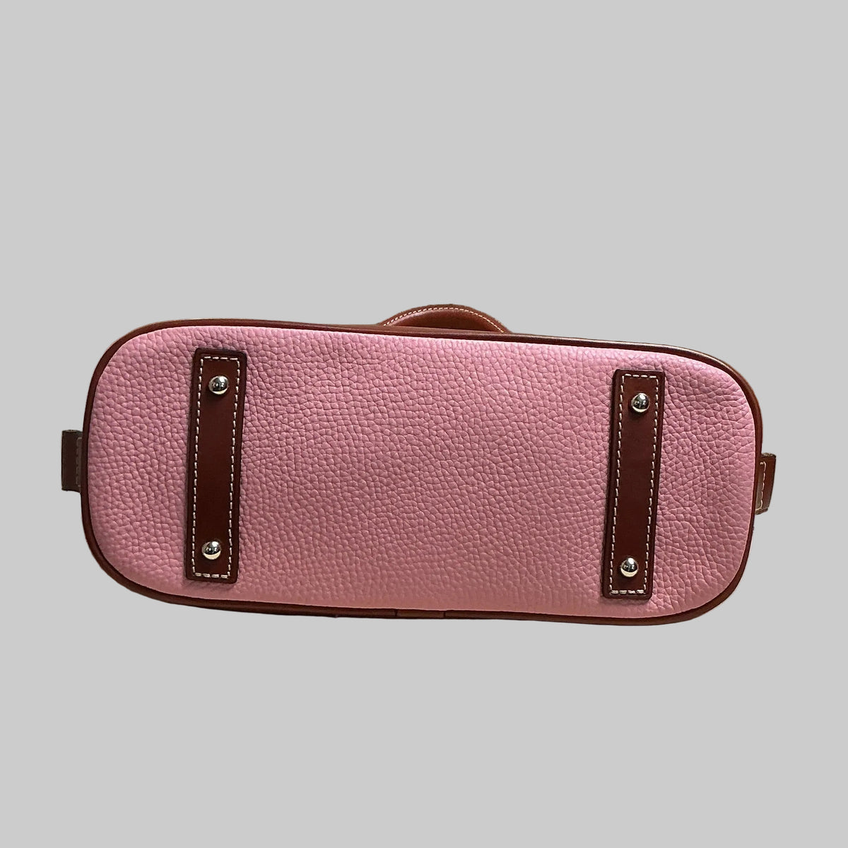 Dooney & Bourke pink and brown Dome satchel, NEW WITH TAGS!