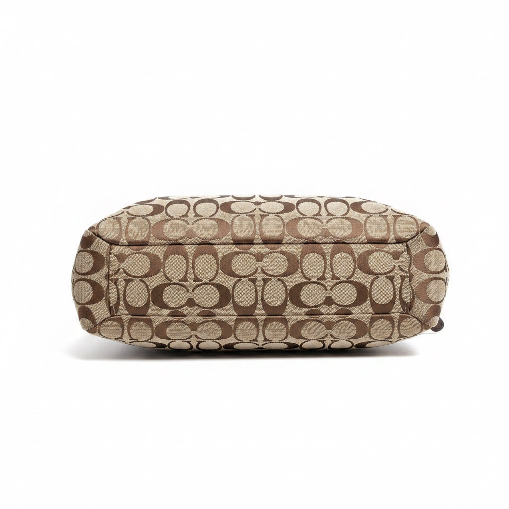 Coach brown logo Gallery zip tote, NEW WITHOUT TAGS!
