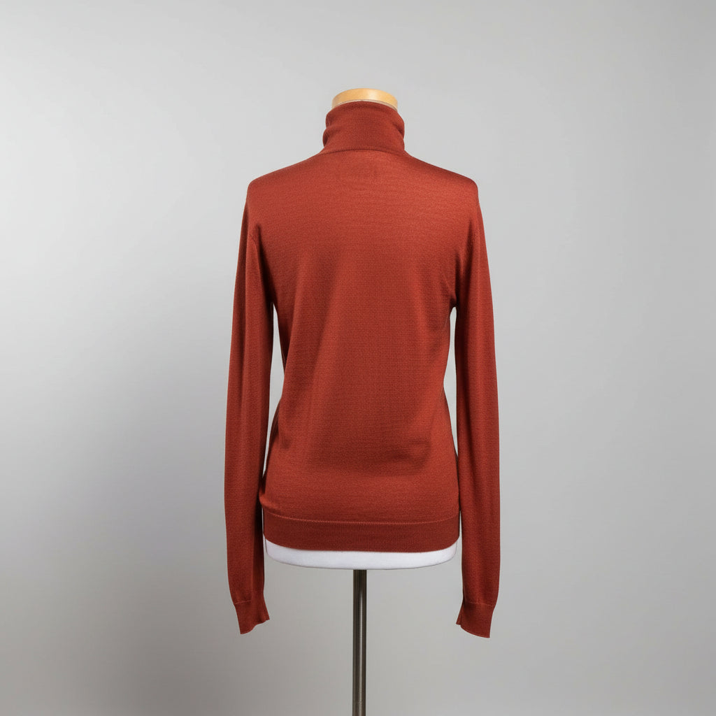Bottega Veneta rust cashmere and silk sweater, size M, NEW WITHOUT TAGS!
