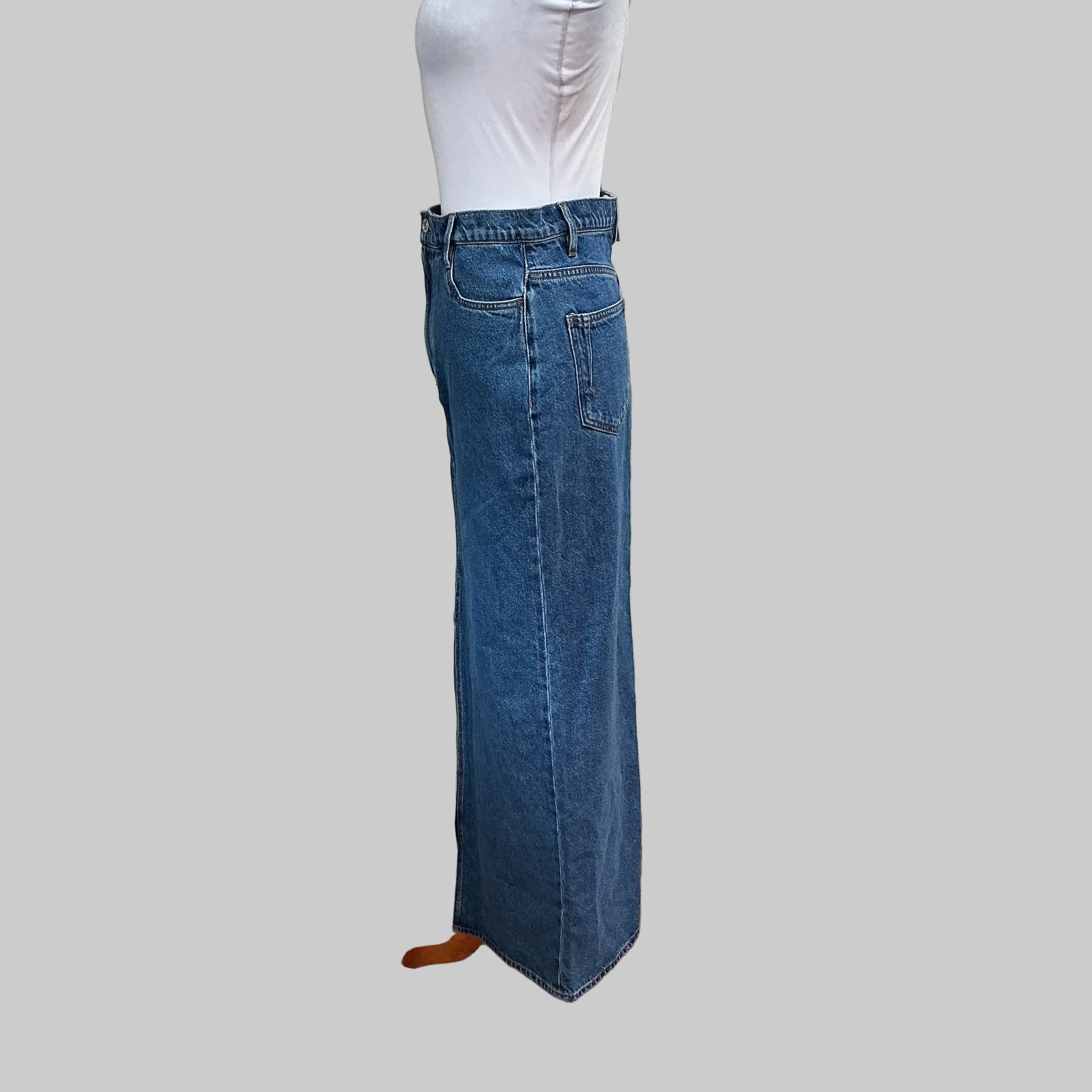 Derek Lam denim maxi skirt, size 27