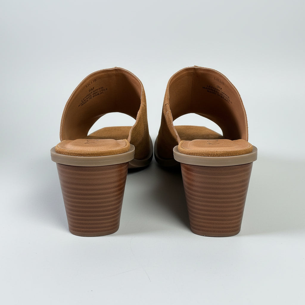 Matisse saddle brown suede Lillie wedges, size 9, NEW IN BOX!