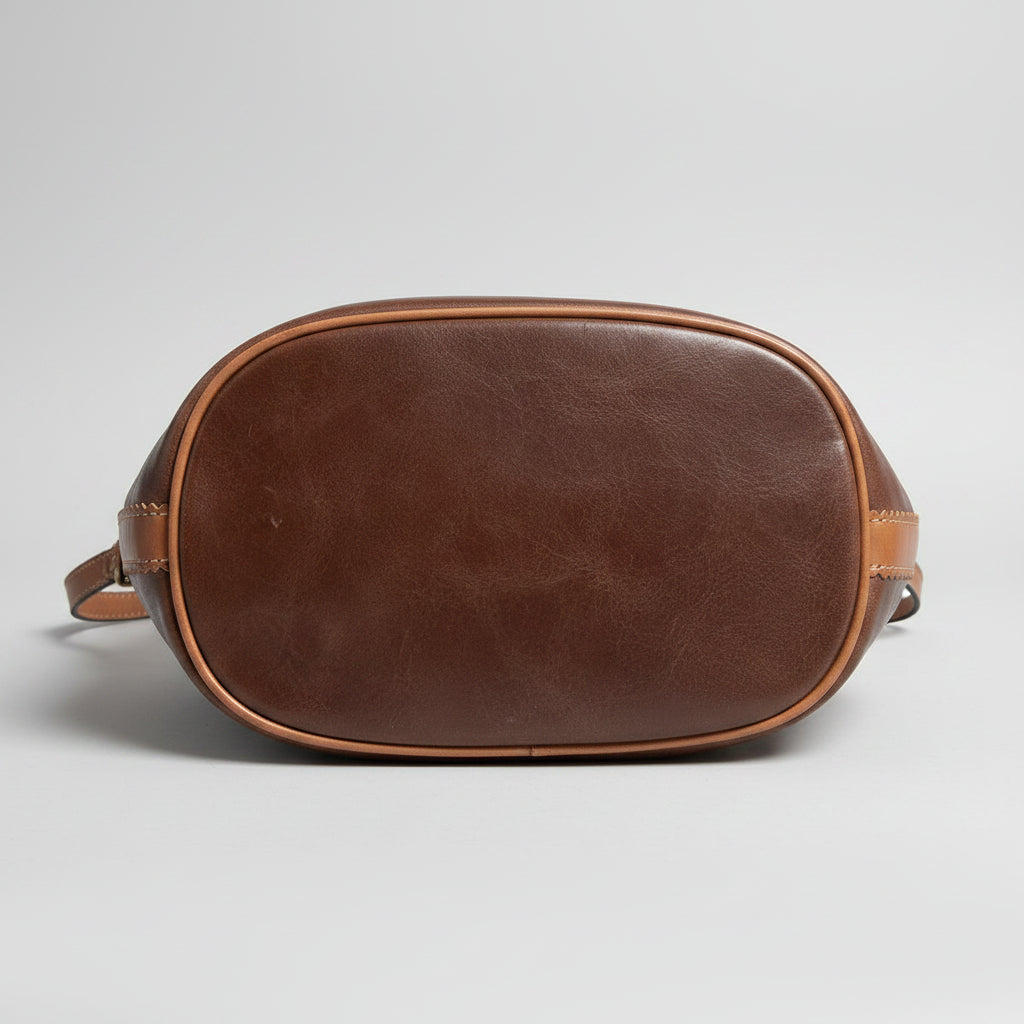Patricia Nash brown & tan Brindisi bag