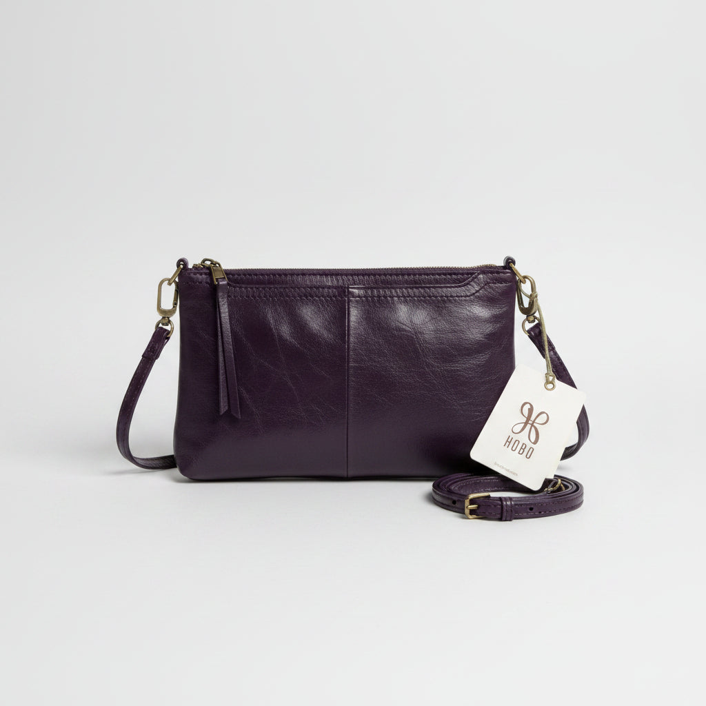 Hobo purple Darcy crossbody bag