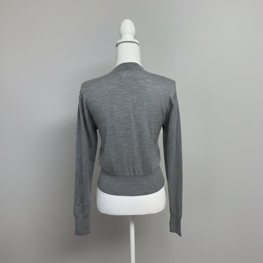 Apiece Apart gray wool sweater, size XS