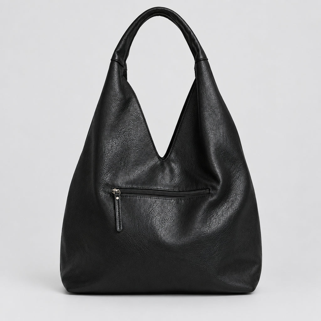 Anthropologie black slouchy bag