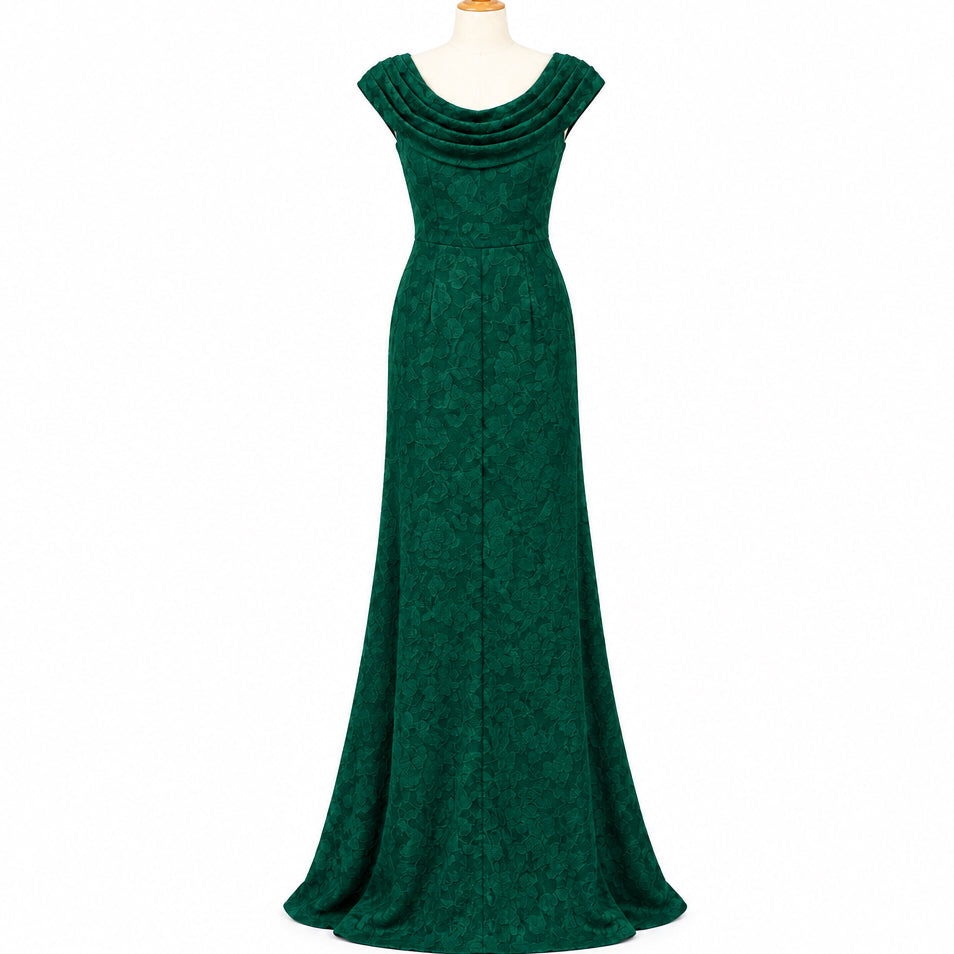 Azazie pine green Irvine dress, size 8, NEW WITH TAGS!