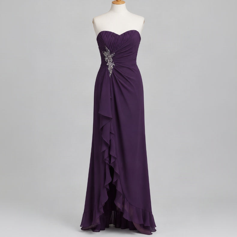 Riva Designs plum dress, size 10