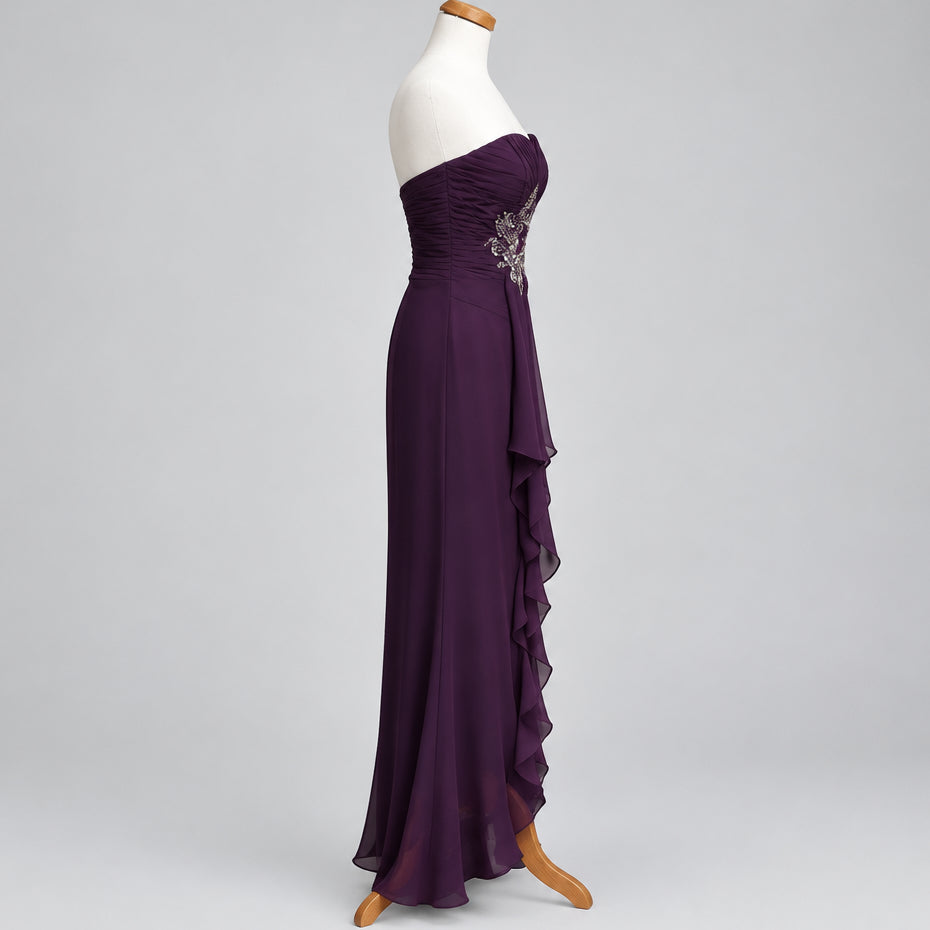 Riva Designs plum dress, size 10