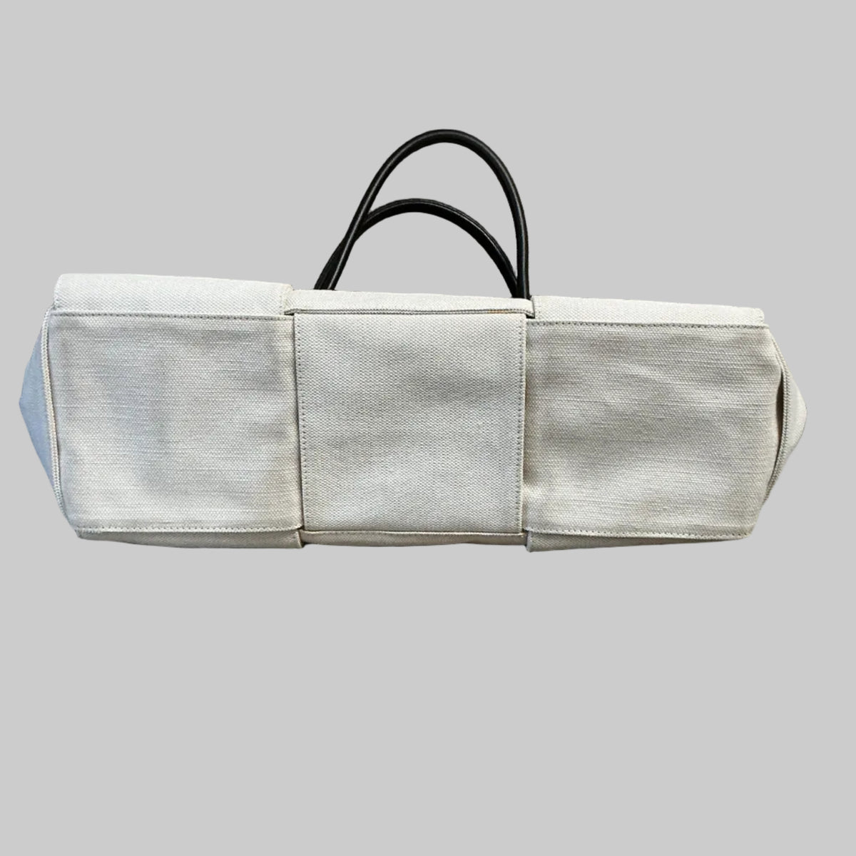 Bottega Veneta ivory woven Arco tote bag, NEW WITH TAGS!