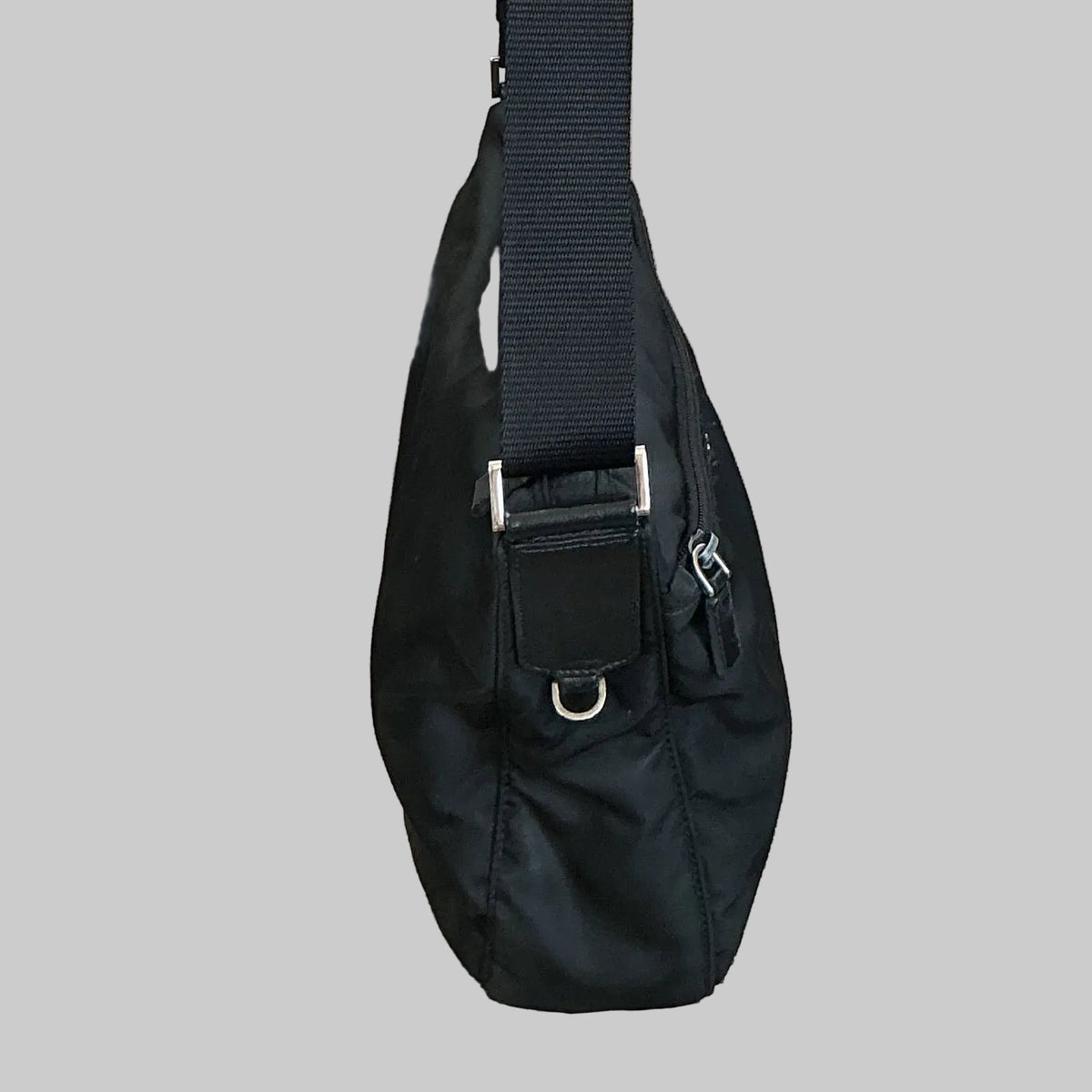 Prada vintage black nylon bag