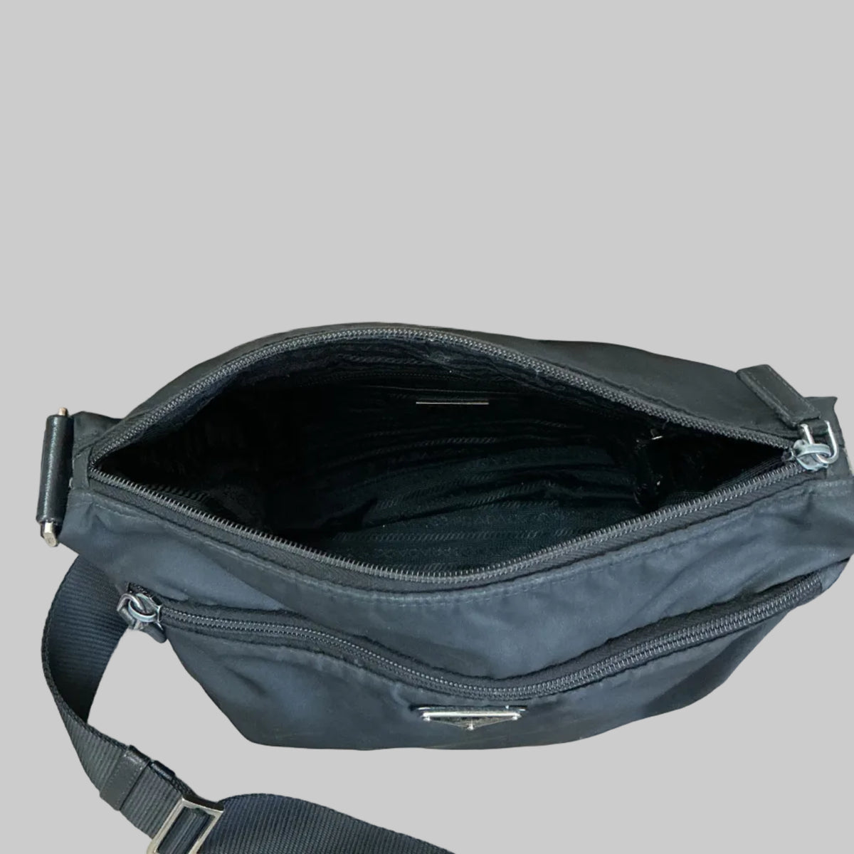 Prada vintage black nylon bag