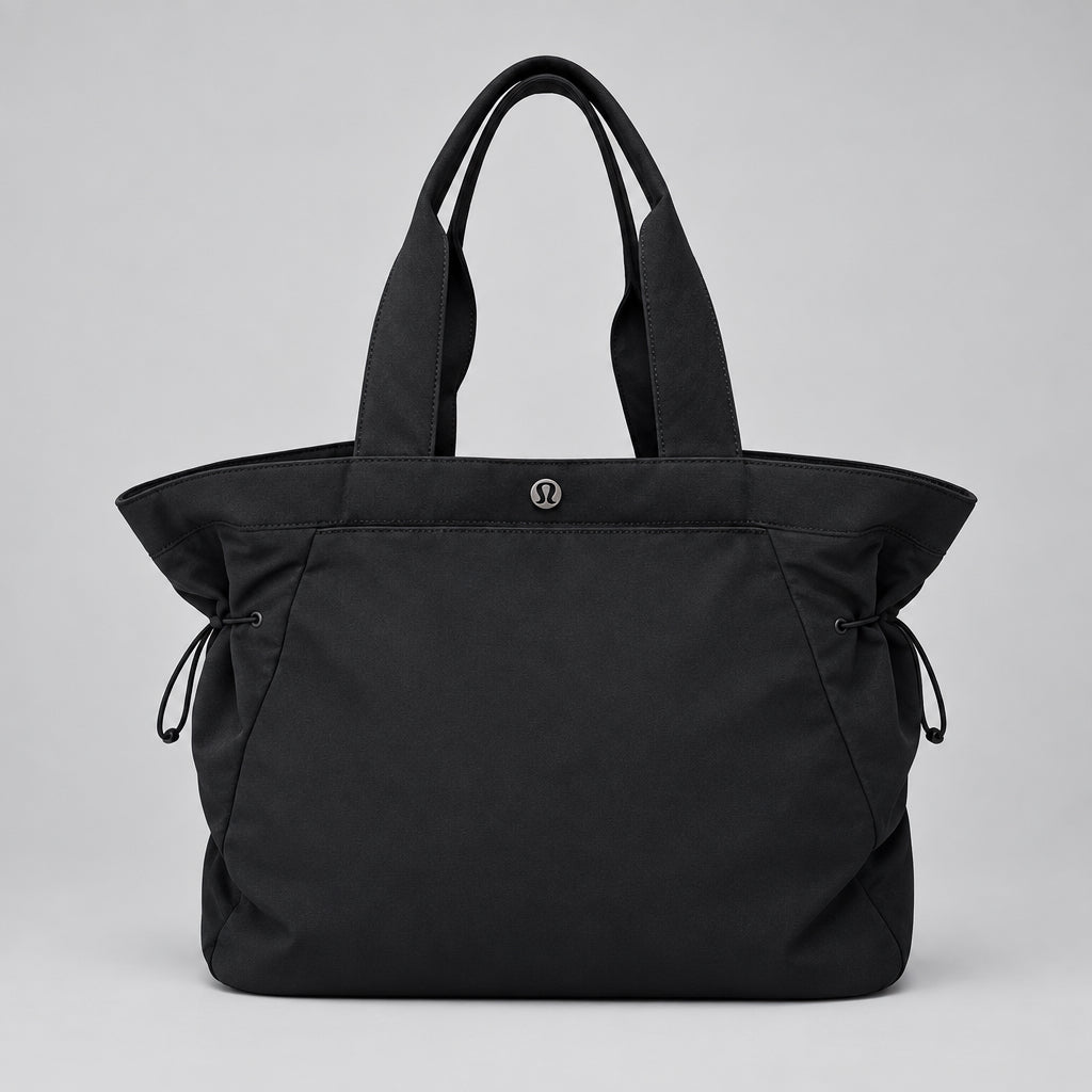 Black lululemon tote bag