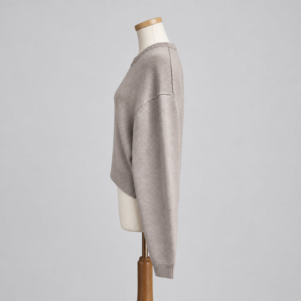 Acne Studios taupe wool sweater, size M
