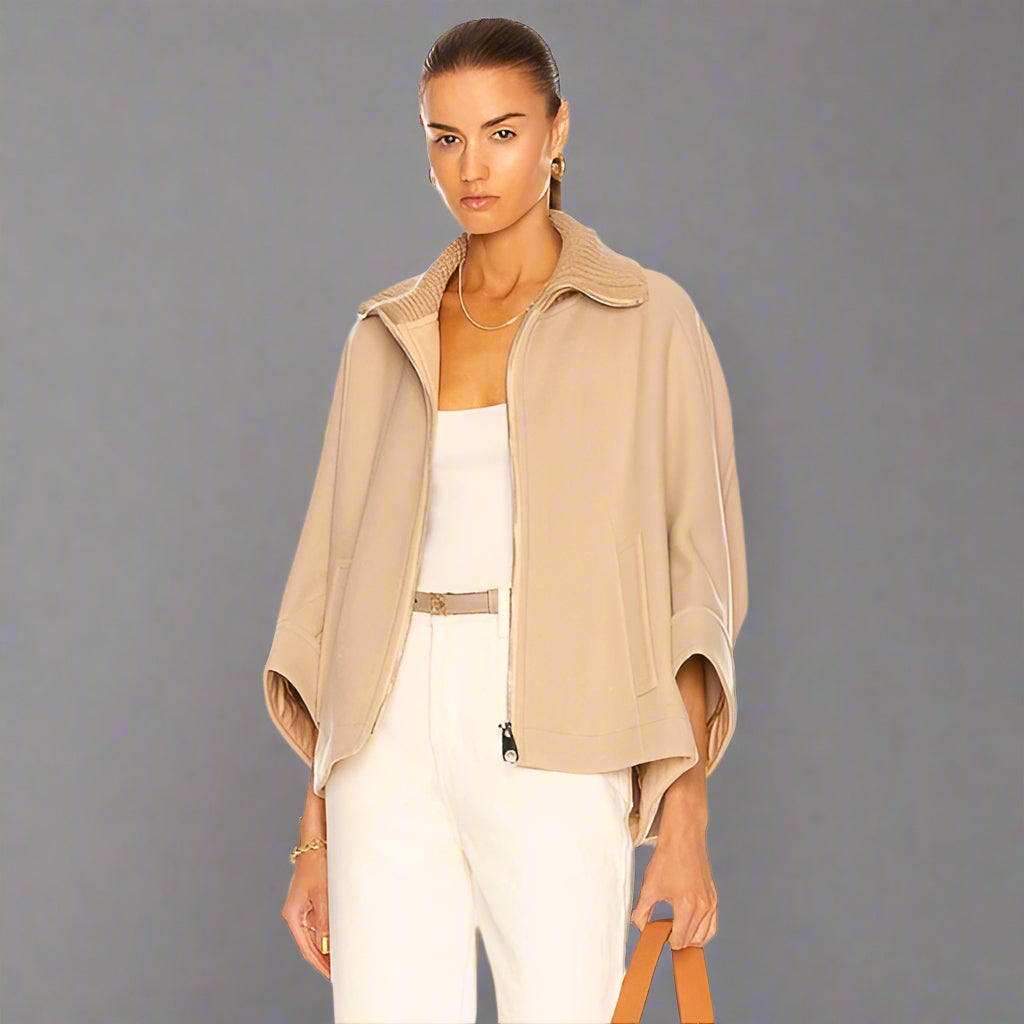 Chloe beige wool coat, size 6, LIKE NEW!
