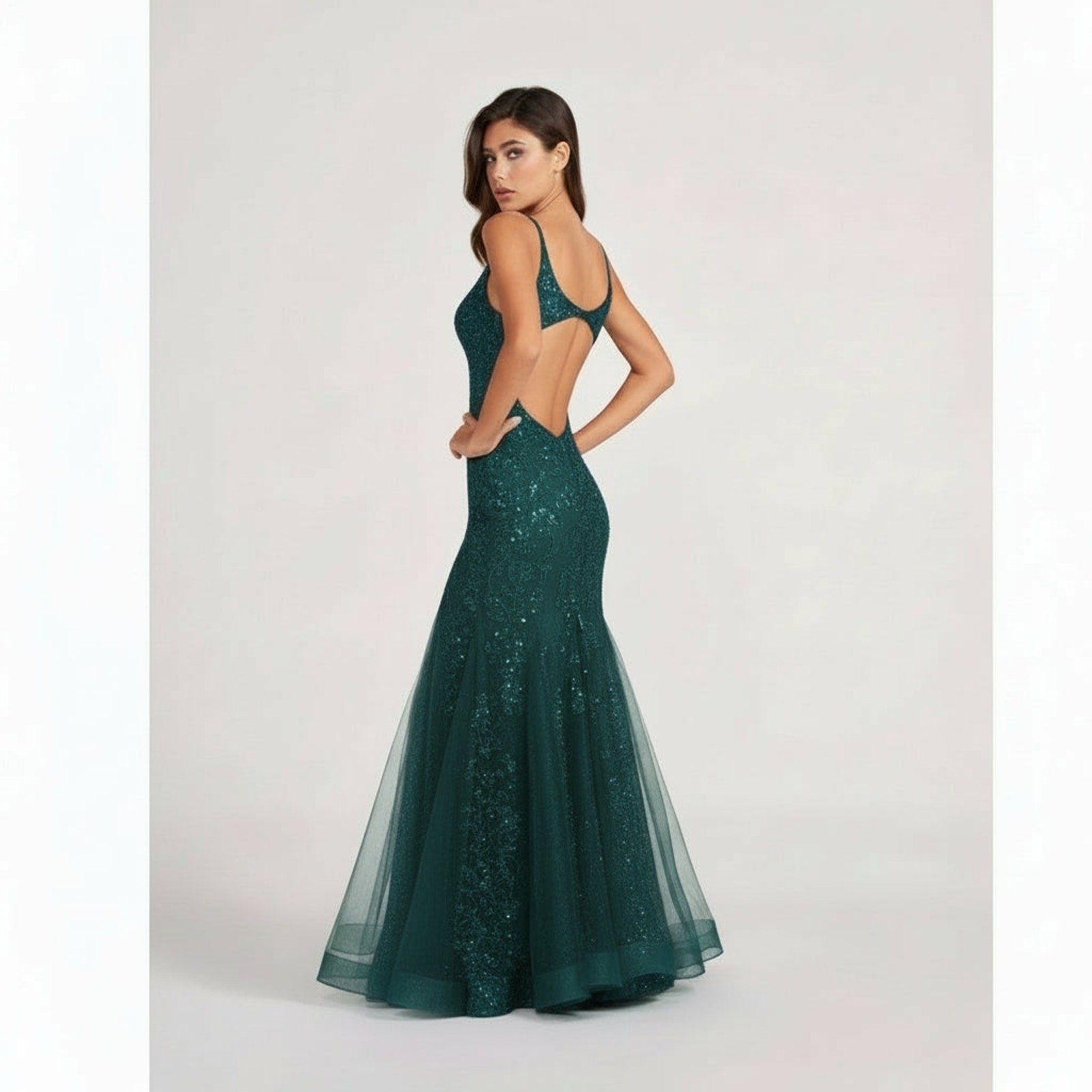 Colette spruce green dress, size 2, NEW WITH TAGS!