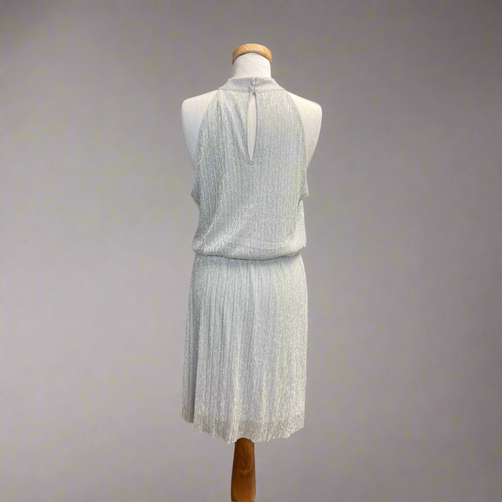 White House/Black Market silver dress, size M